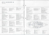 Jeanneau Sun Legende 41 Specification Brochure