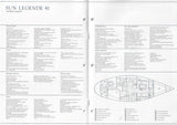 Jeanneau Sun Legende 41 Specification Brochure