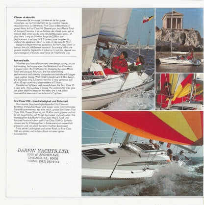 Bénéteau First Class 10 Brochure