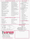 Viper 188S Specification Brochure