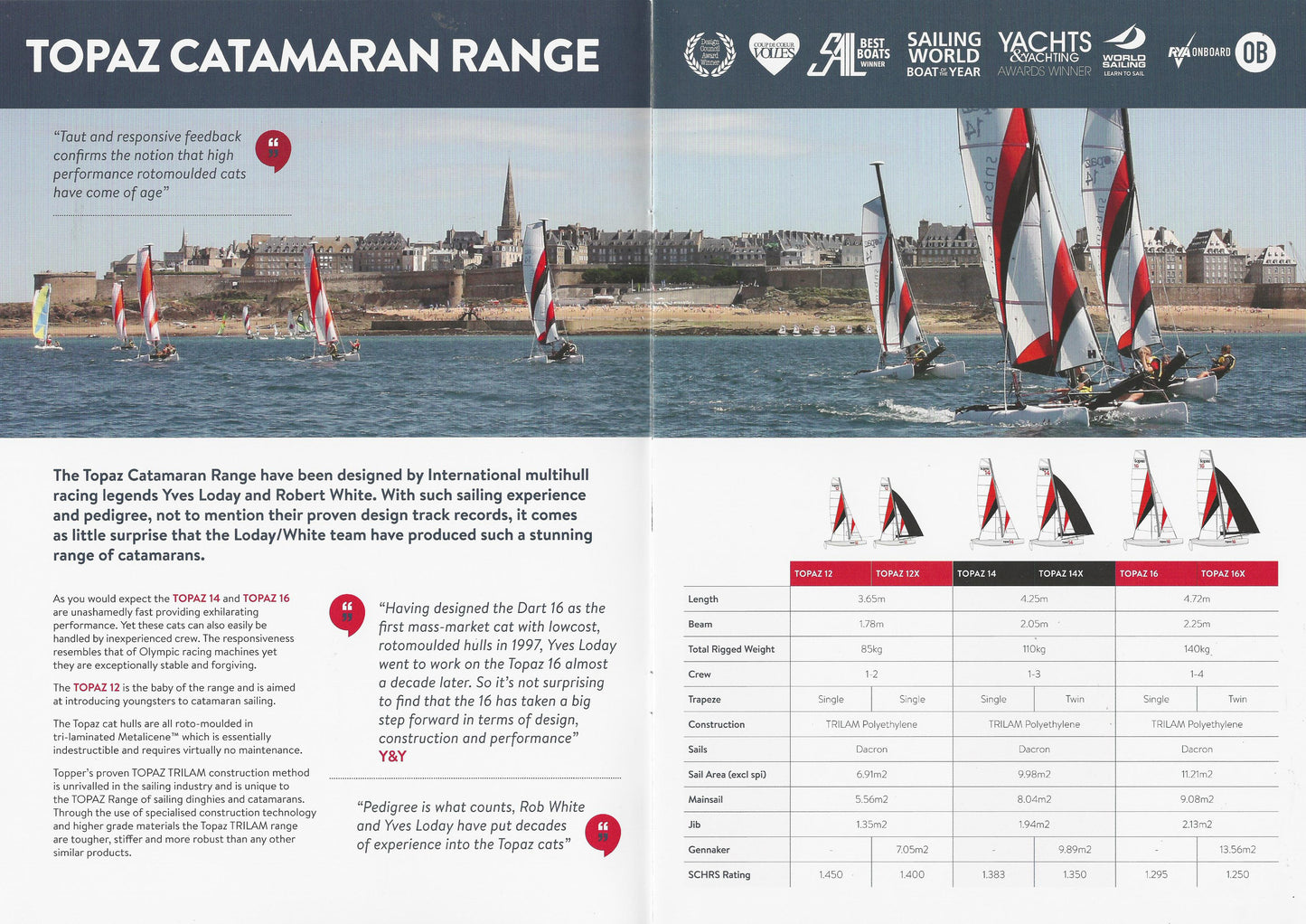 Topaz Catamaran Brochure