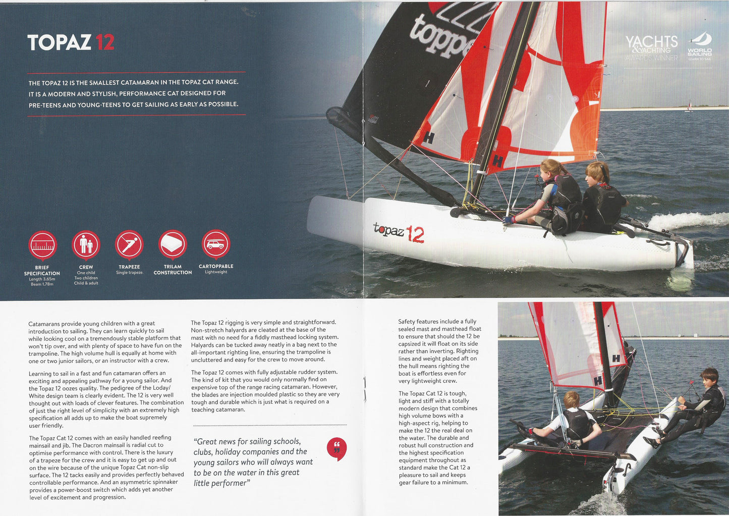 Topaz Catamaran Brochure