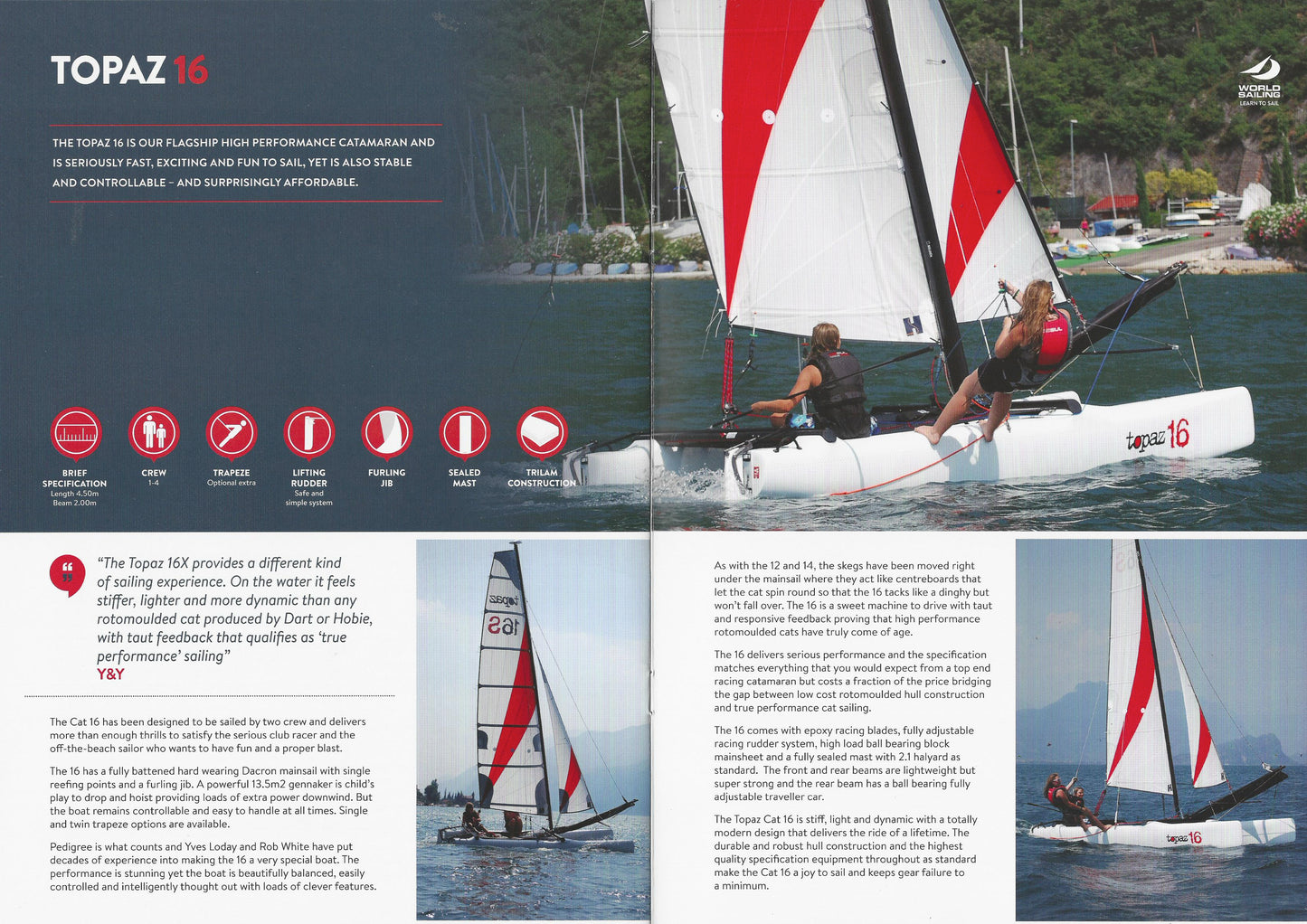 Topaz Catamaran Brochure