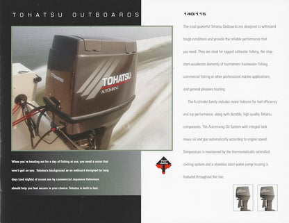 Tohatsu 1999 Outboard Brochure