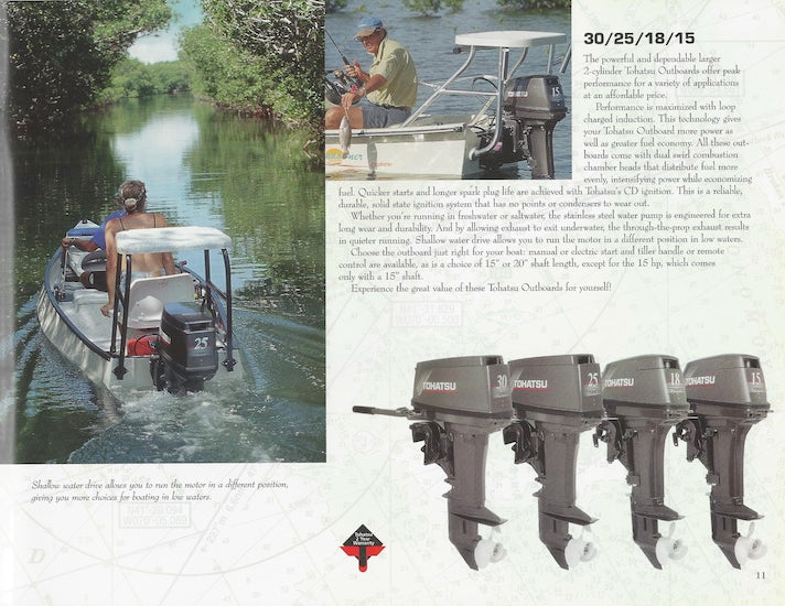Tohatsu 2000 Outboard Brochure