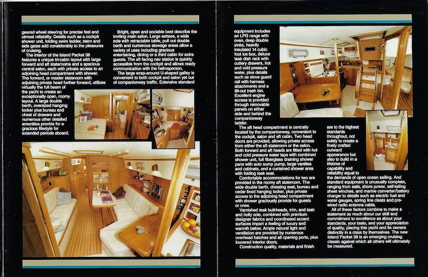 Island Packet 38 Brochure