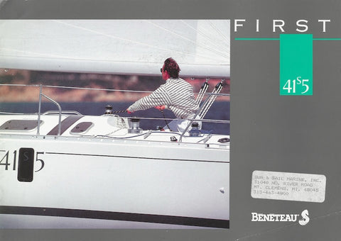 Beneteau First 41s5 Brochure