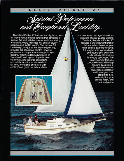 Island Packet 27 Brochure