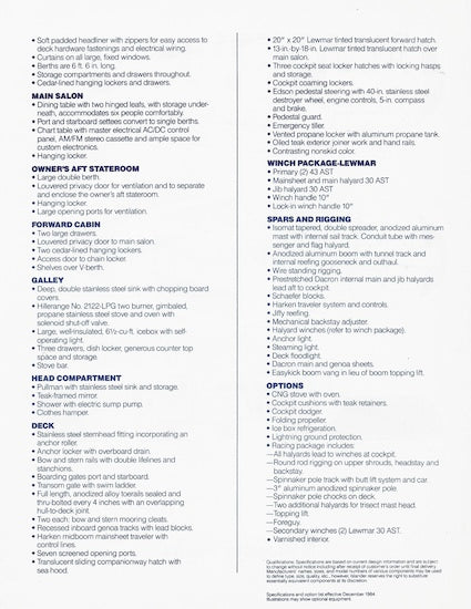 Islander 34 (Perry) Digital Brochure Package