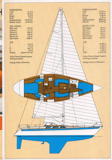 Sweden Yachts 41 Brochure