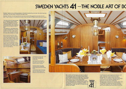 Sweden Yachts 41 Brochure