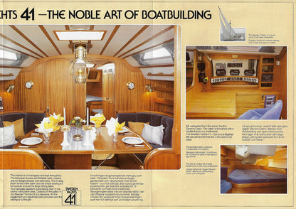 Sweden Yachts 41 Brochure