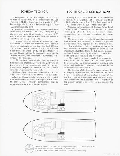 Itama 38 Magnifica Brochure