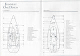 Jeanneau Sun One Design Specification Brochure
