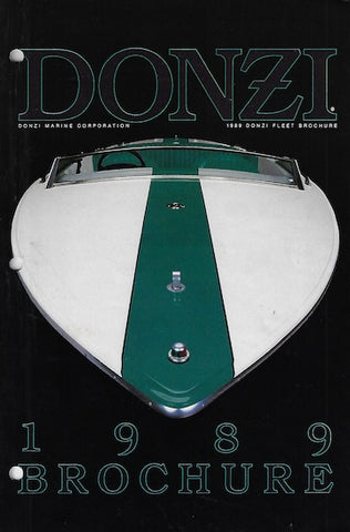 Donzi 1989 Abbreviated Brochure