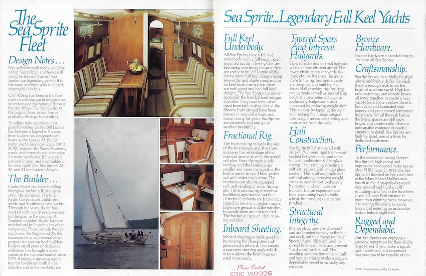 Sea Sprite Brochure