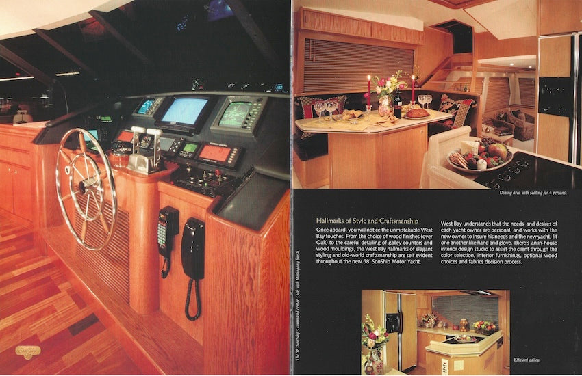 West Bay SonShip 58 Motor Yacht Brochure