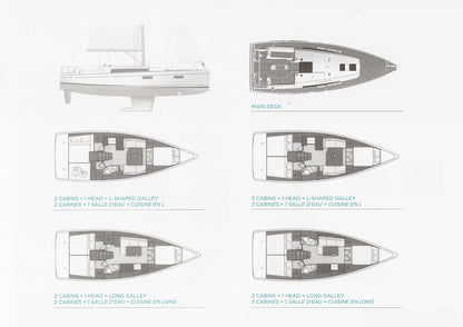 Beneteau Oceanis 38.1 Brochure