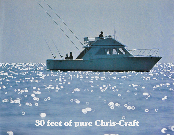 Chris Craft Commander / Sportsman 30 Brochure