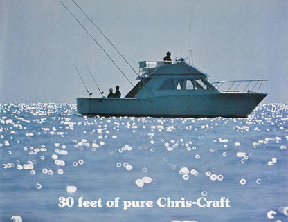 Chris Craft Commander / Sportsman 30 Brochure