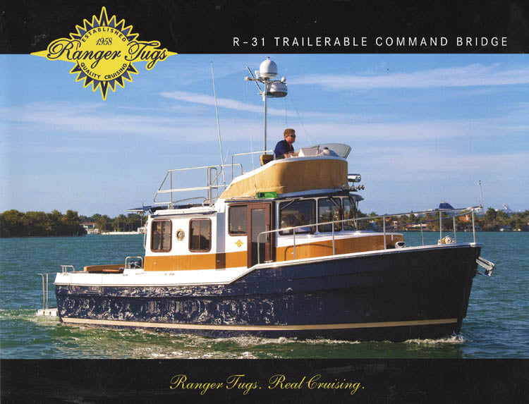 Ranger R-31 / R31 Command Bridge Tug Brochure