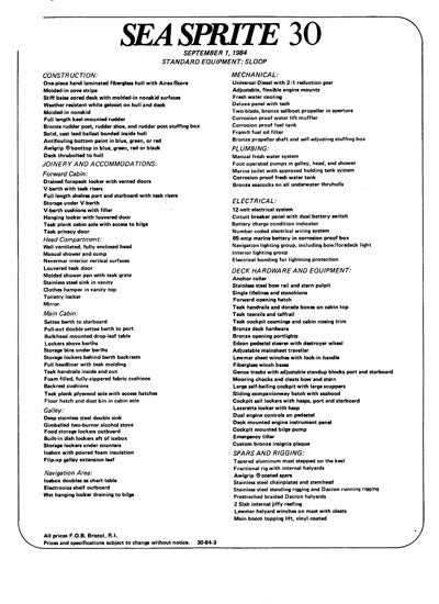Sea Sprite 30 Digital Brochure (Digital)