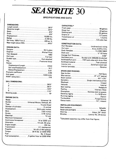 Sea Sprite 30 Digital Brochure (Digital)