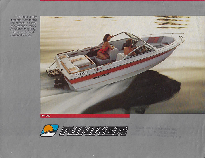 Rinker 1980s Brochure