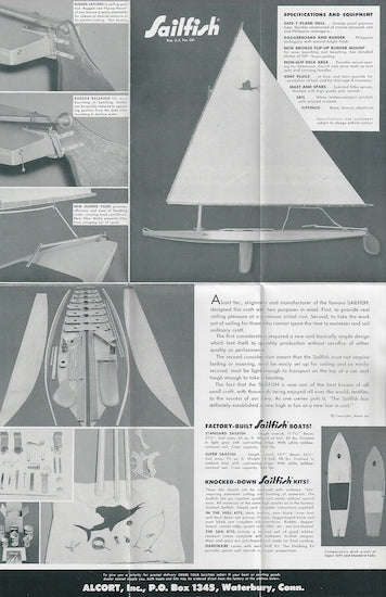Alcort Sailfish Brochure