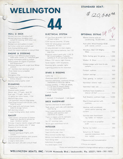 Wellington 44 Brochure