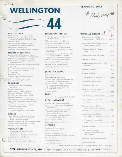 Wellington 44 Brochure