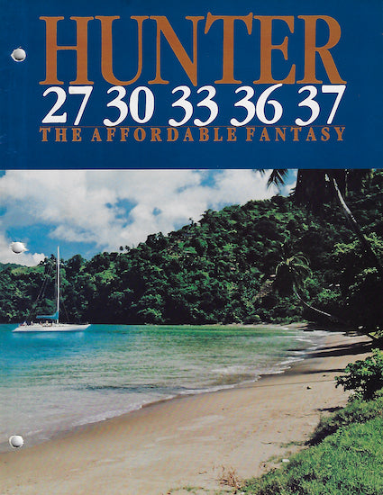 Hunter 1980s Cruisers Brochure
