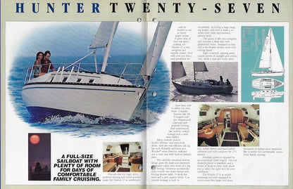 Hunter 1980s Cruisers Brochure