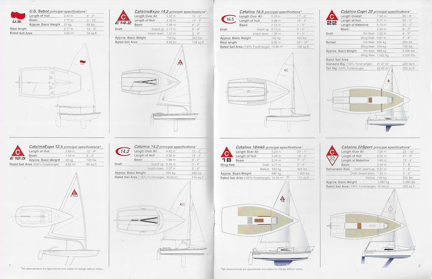 Catalina 2008 Brochure