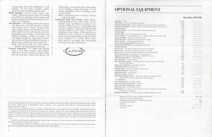 Gulfstar 44 Mark II Specification Brochure