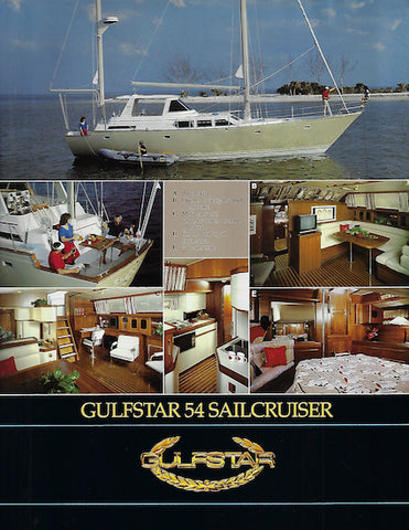 Gulfstar 54 Sailcruiser Brochure