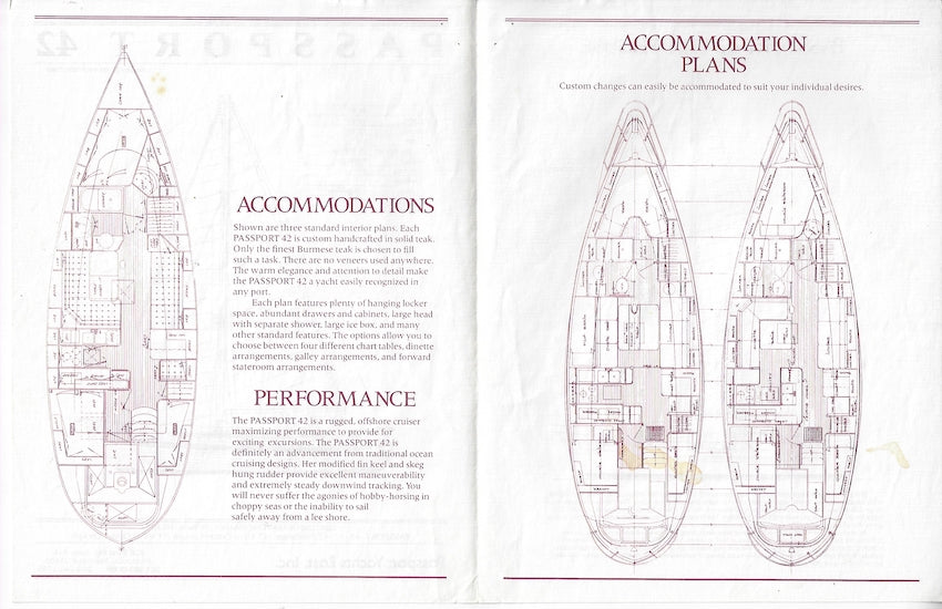 Passport 42 Specification Brochure