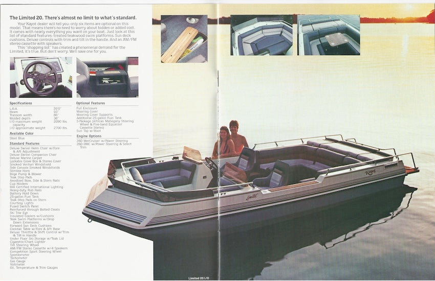 Kayot 1985 Brochure