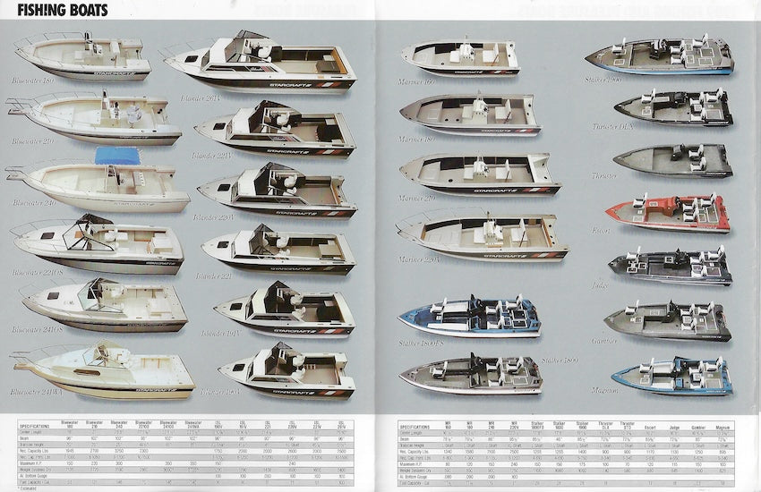 Starcraft 1989 Fishing & Pleasure Brochure
