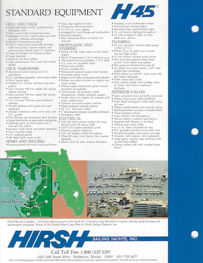 Hirsh 45 Mark II Brochure