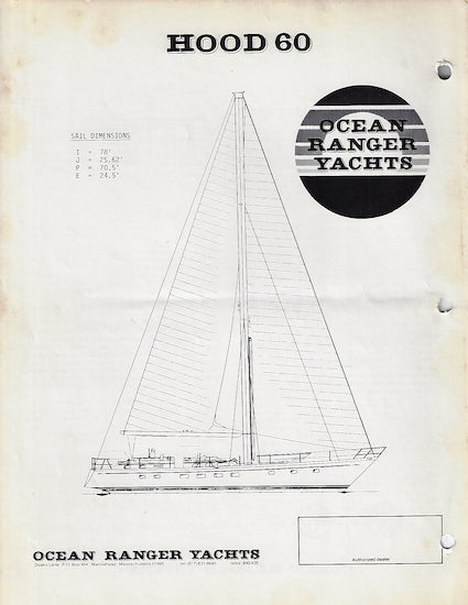 Ocean Ranger Hood 60 Specification Brochure