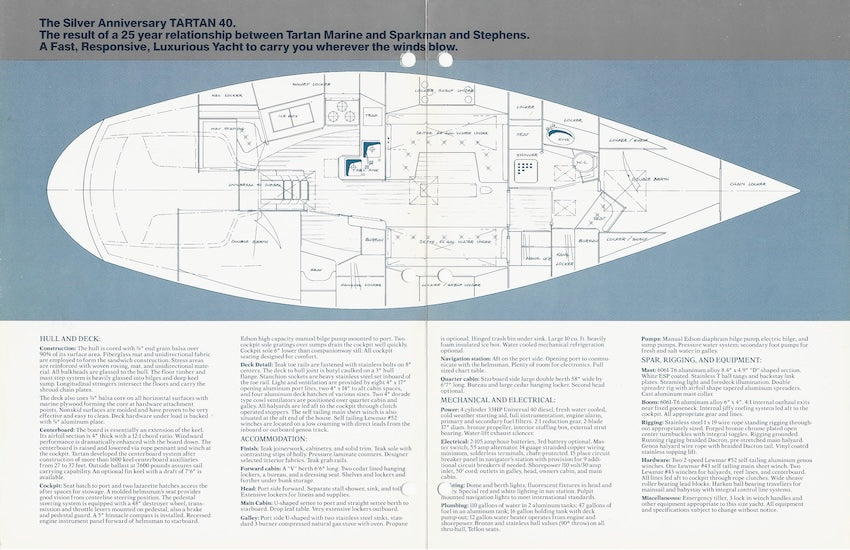 Tartan 40 Launch Brochure