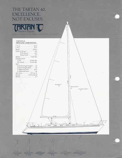 Tartan 40 Launch Brochure