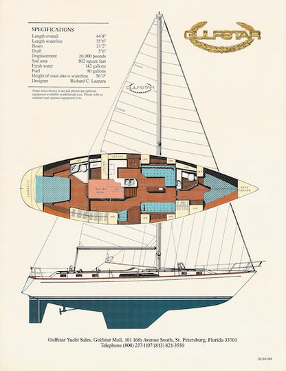 Gulfstar 44 Mark II Digital Brochure