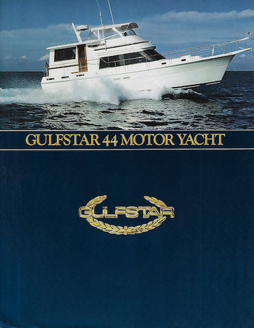 Gulfstar 44 Motor Yacht Brochure