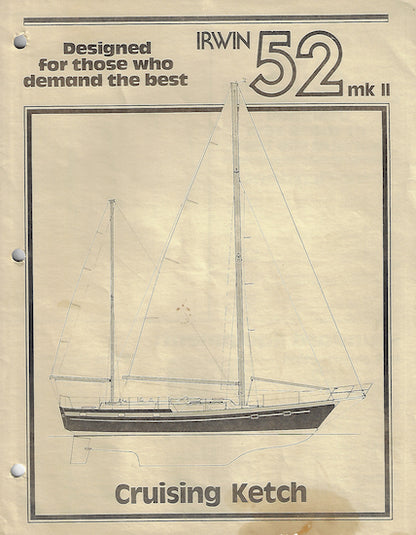 Irwin 52 Cruising Ketch Mark II Brochure