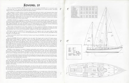 Soverel 37 Brochure