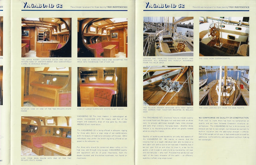 Vagabond 52 Brochure