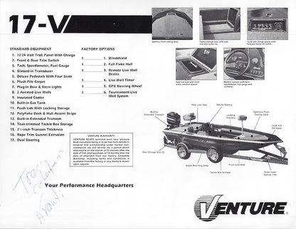 Venture 17-V Brochure