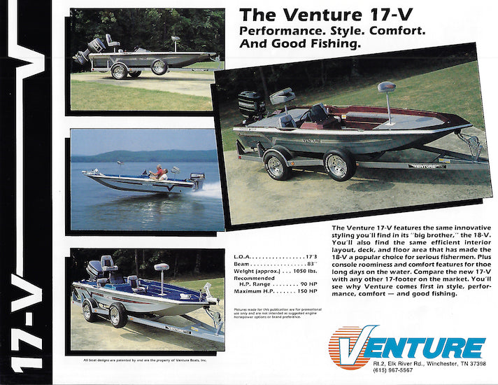 Venture 17-V Brochure